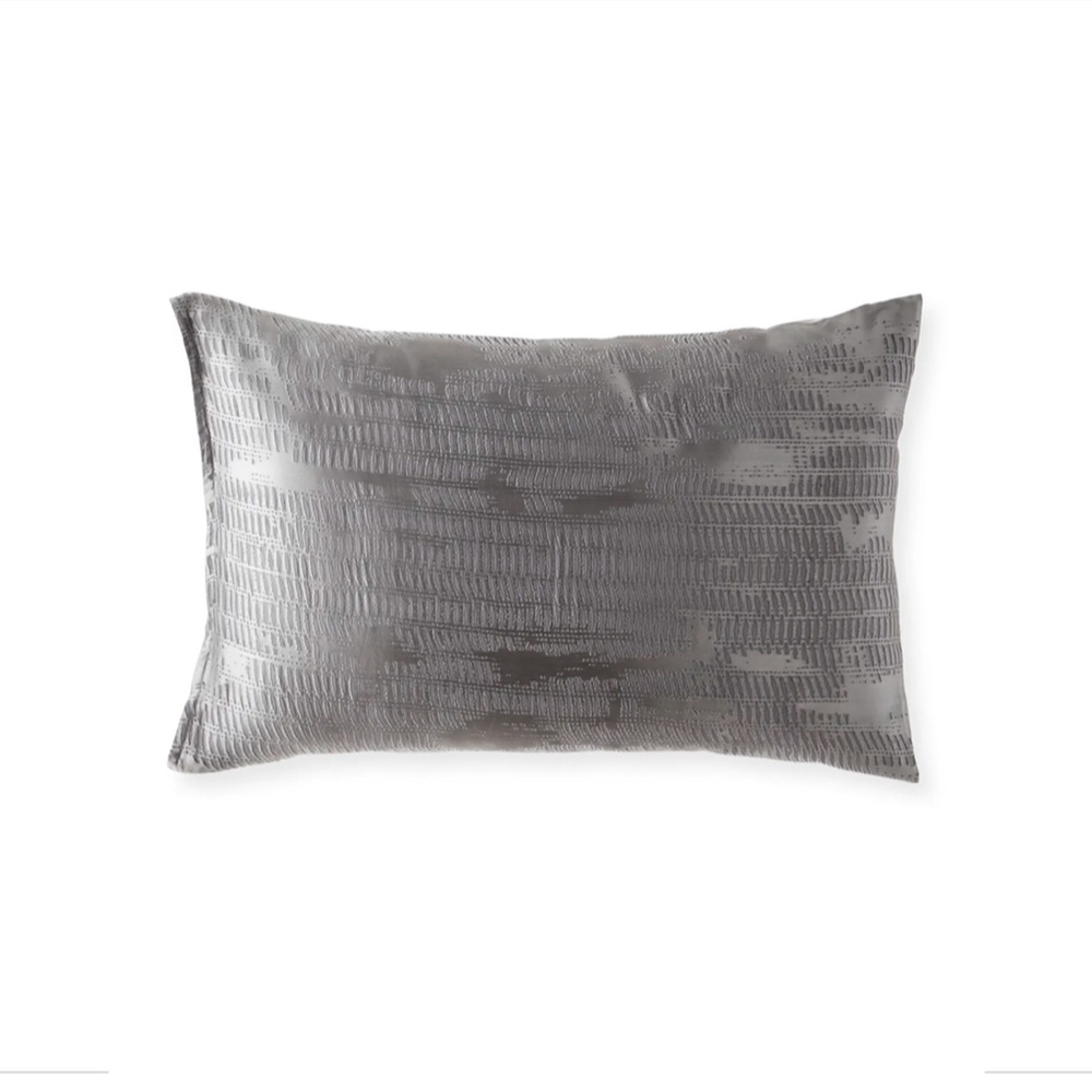 NIB $165 [ 1‎ Standard/Queen Sham ] Donna Karan Vapor Collection Grey - Picture 12 of 13